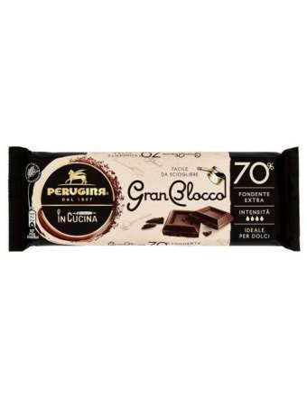 PERUGINA BLOCCO CIOCCOLATO FONDENTE 70% GR 150