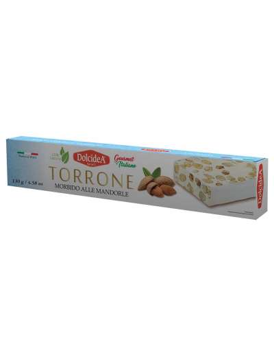 DOLCIDEA TORRONE FRIABILE MANDORLE GR 130